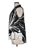 Worthington 100% Polyester Print Silver Sleeveless Blouse Size 1X - photo 5