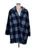 Joan Rivers 100% Polyester Plaid Blue Coat Size 2X (petite) - photo 1