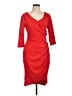 Knitee Red Cocktail Dress Size L - photo 1