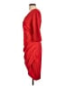 Knitee Red Cocktail Dress Size L - photo 5