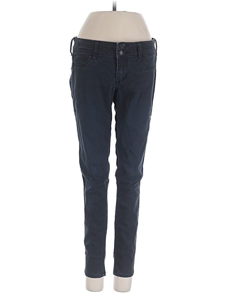 Pre-owned Hollister Casual Pants In Blue