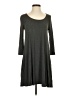 BDG Solid Gray Casual Dress Size S - photo 1