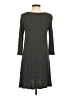 BDG Solid Gray Casual Dress Size S - photo 2