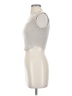 Forever 21 Silver Sleeveless Top Size XS - photo 5