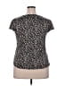 Dna Couture Black Short Sleeve Blouse Size 2X - photo 2