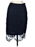 Faith & Zoe 100% Polyester Paisley Blue Formal Skirt Size M - photo 1