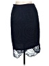 Faith & Zoe 100% Polyester Paisley Blue Formal Skirt Size M - photo 2