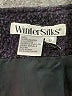 Winter Silks Chevron-herringbone Black Formal Skirt Size M - photo 4
