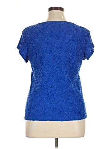 Liz Claiborne Career Short Sleeve T-Shirt (view 2)