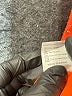 Unbranded 100% Polyester Metallic Orange Cocktail Dress Size 0 - photo 6