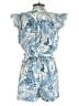 Derek Lam Paisley Blue Romper Size 36 waist - photo 2
