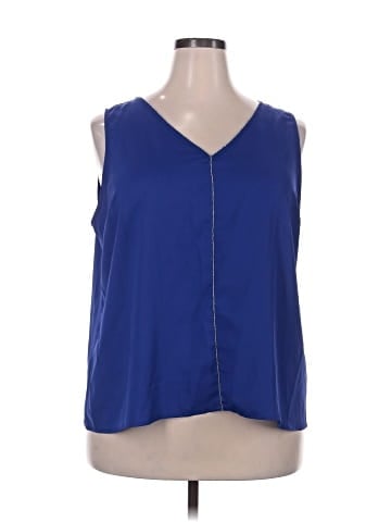 Jennifer Lopez Sleeveless Blouse (view 1)