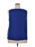 Jennifer Lopez 100% Polyester Blue Sleeveless Blouse Size XXL - photo 2