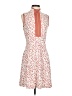 GGblue Print Orange Red Cocktail Dress Size S - photo 1