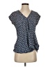 Ro & De 100% Polyester Blue Short Sleeve Blouse Size XS - photo 1