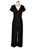 Club Monaco 100% Polyester Solid Black Jumpsuit Size 8 - photo 1