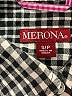 Merona 100% Cotton Checkered-gingham Gray Long Sleeve Button-Down Shirt Size S - photo 7