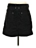 Athleta Solid Black Denim Skirt Size 4 - photo 2