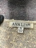 AVALIN Metallic Tan Pullover Sweater Size XL - photo 7