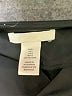 H&M 100% Polyester Solid Black Casual Dress Size L - photo 7
