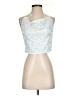 Shein 100% Polyester Blue Tank Top Size 4 - photo 1