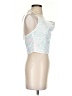 Shein 100% Polyester Blue Tank Top Size 4 - photo 4