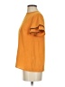 Shein 100% Polyester Orange Short Sleeve Top Size 2 - photo 5