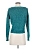 Divided by H&M Tweed Teal Pullover Sweater Size 2 - photo 2