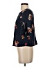 Madewell Floral Blue Short Sleeve Blouse Size XS - photo 5