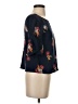 Madewell Floral Blue Short Sleeve Blouse Size XS - photo 4