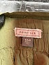 Point Sur 100% Viscose Solid Green Khaki Shorts Size XXS - photo 3