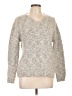 Roe Tweed Gray Pullover Sweater Size L - photo 1
