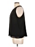 Ann Taylor 100% Polyester Black Sleeveless Blouse Size L - photo 5