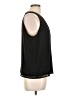 Ann Taylor 100% Polyester Black Sleeveless Blouse Size L - photo 4