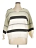 Unbranded 100% Polyester Stripes Ivory Pullover Sweater Size 1X - photo 1