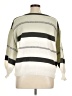 Unbranded 100% Polyester Stripes Ivory Pullover Sweater Size 1X - photo 2