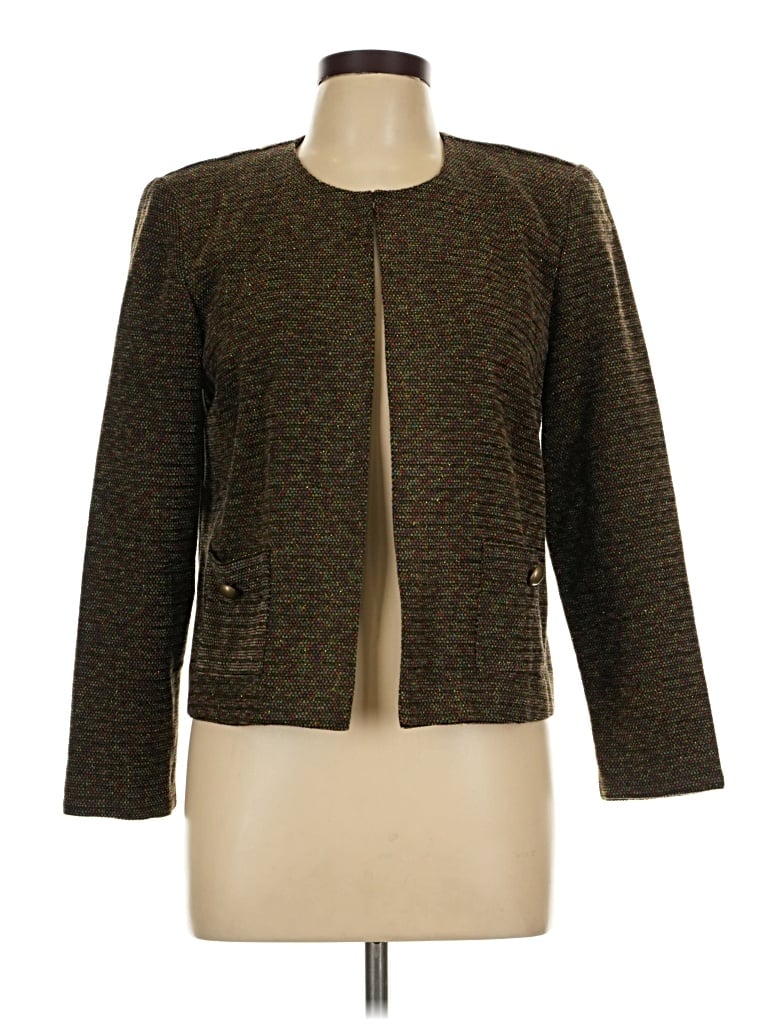 Pre-owned Leslie Fay Jacket In Brown