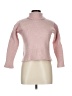 St. John Pink Turtleneck Sweater Size L - photo 1