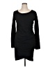 Tildon Solid Black Casual Dress Size XL - photo 1
