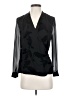 ALLSAINTS Black Long Sleeve Blouse Size 2 - photo 1
