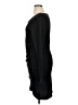 Tildon Solid Black Casual Dress Size XL - photo 5