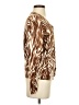 Talbots Animal Print Brown Cardigan Size S - photo 4