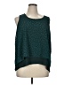 Apt. 9 100% Polyester Teal Sleeveless Blouse Size XL - photo 1