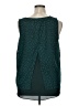 Apt. 9 100% Polyester Teal Sleeveless Blouse Size XL - photo 2
