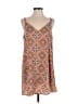 Bebop 100% Polyester Paisley Orange Casual Dress Size S - photo 1