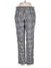 Gap Checkered-gingham Black Casual Pants Size 00 - photo 1