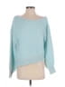 By Anthropologie 100% Polyester Solid Blue Pullover Sweater Size XS - photo 1