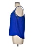 Mine Blue Sleeveless Blouse Size L - photo 5