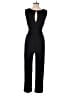 Kaari Blue Solid Black Jumpsuit Size 6 - photo 2
