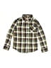 Levi's Plaid Green White Long Sleeve Button-Down Shirt Size 8 - photo 1